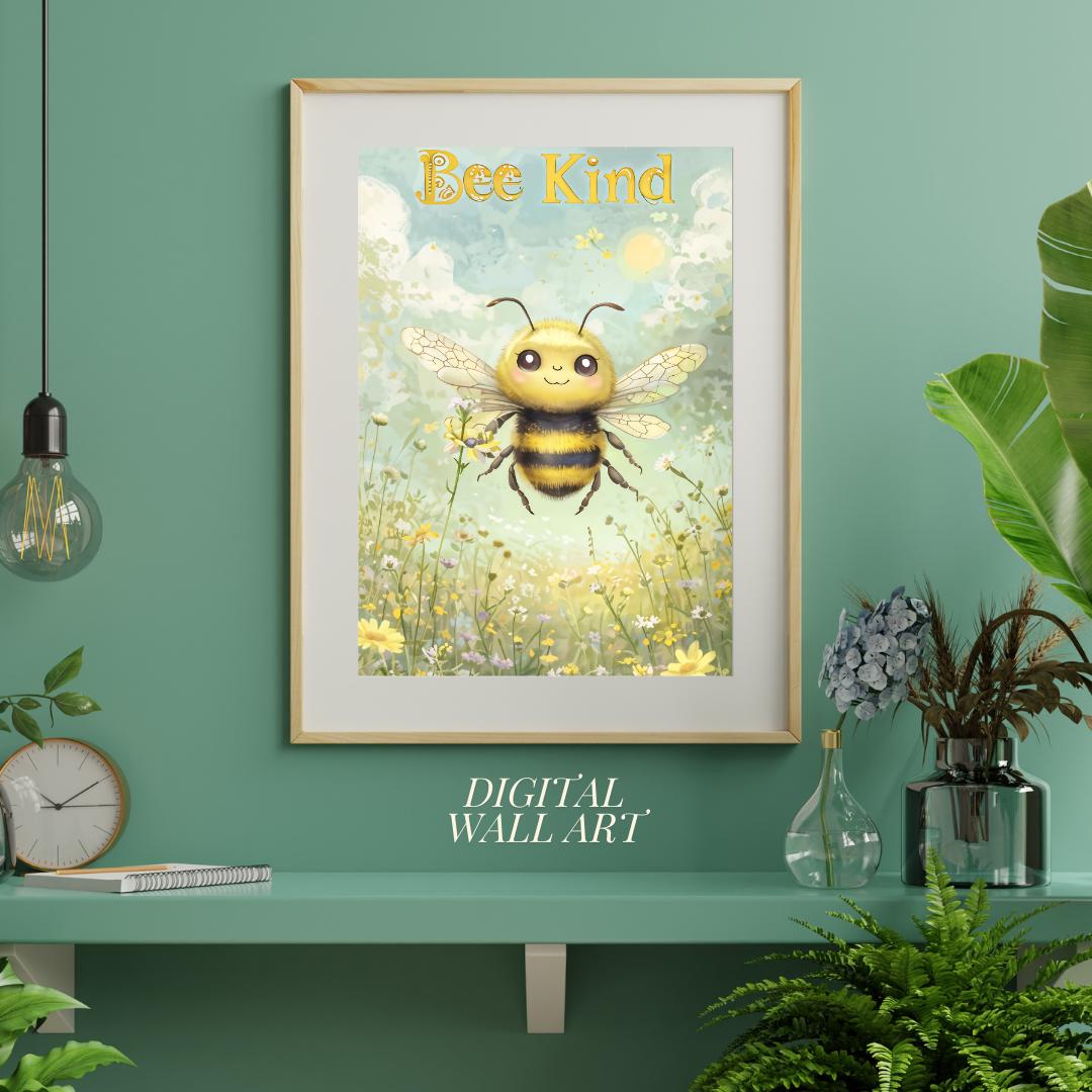 Nursery Decor| Cute Animal Art | Inspirational Wall Decor | Printable Positive Message