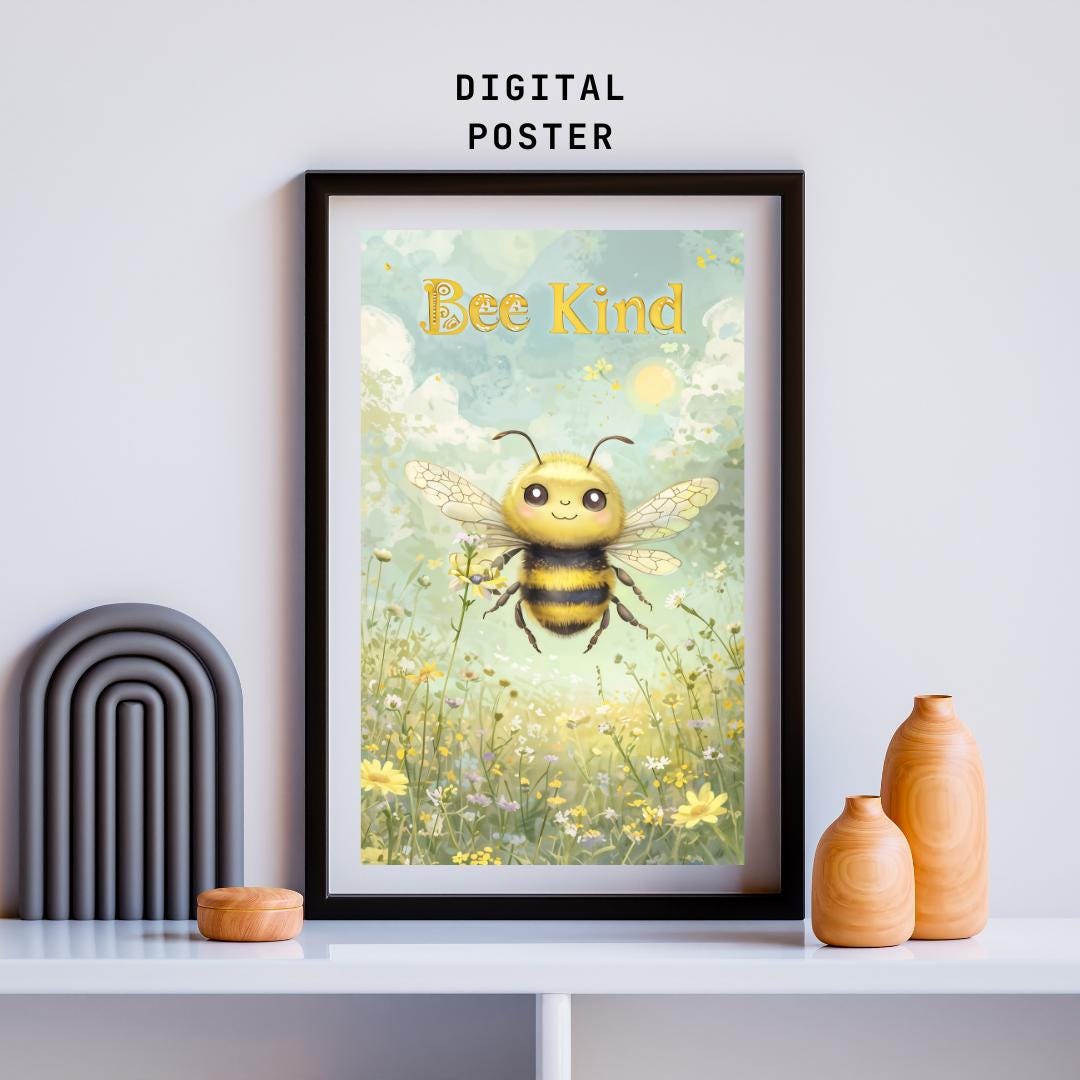 Nursery Decor| Cute Animal Art | Inspirational Wall Decor | Printable Positive Message