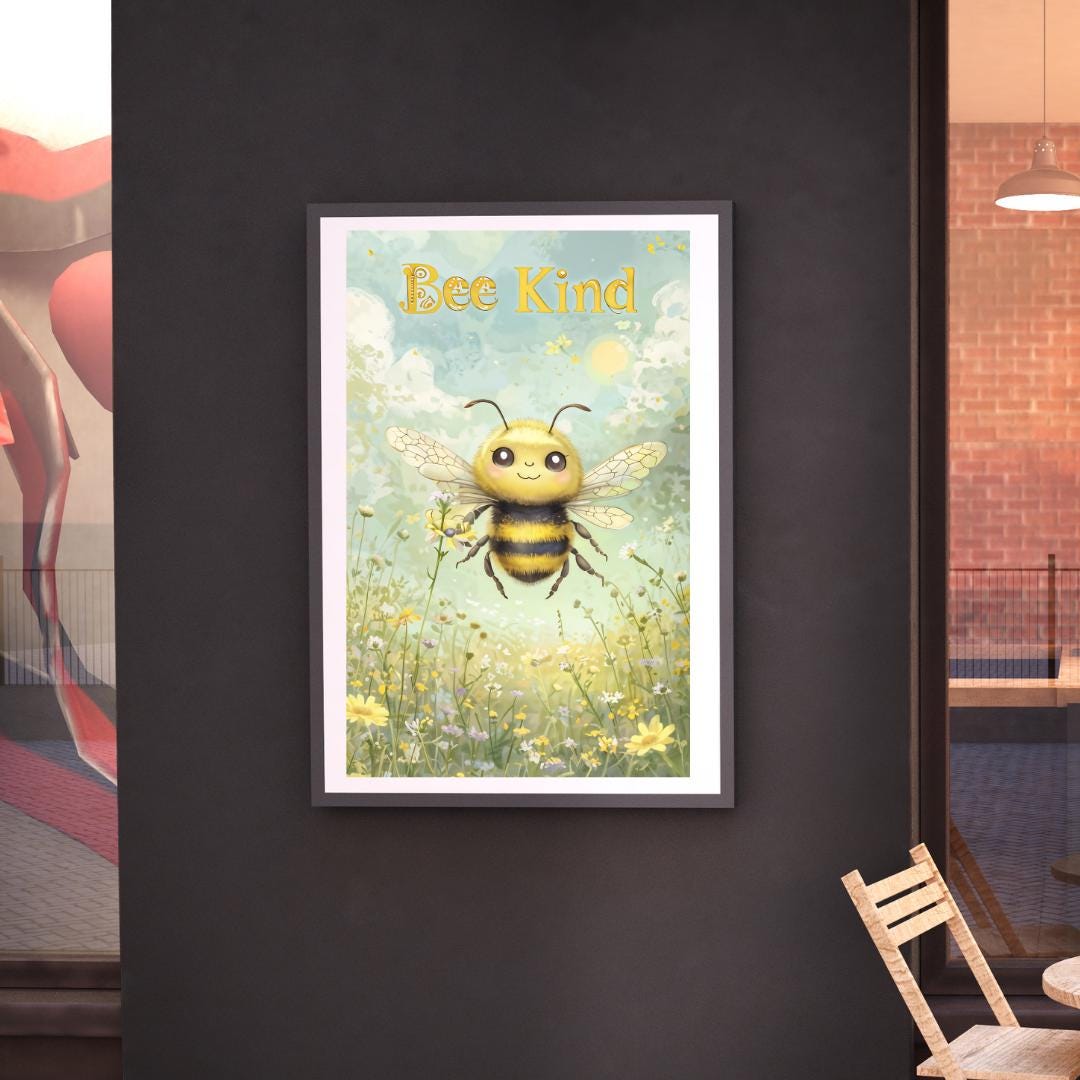 Nursery Decor| Cute Animal Art | Inspirational Wall Decor | Printable Positive Message