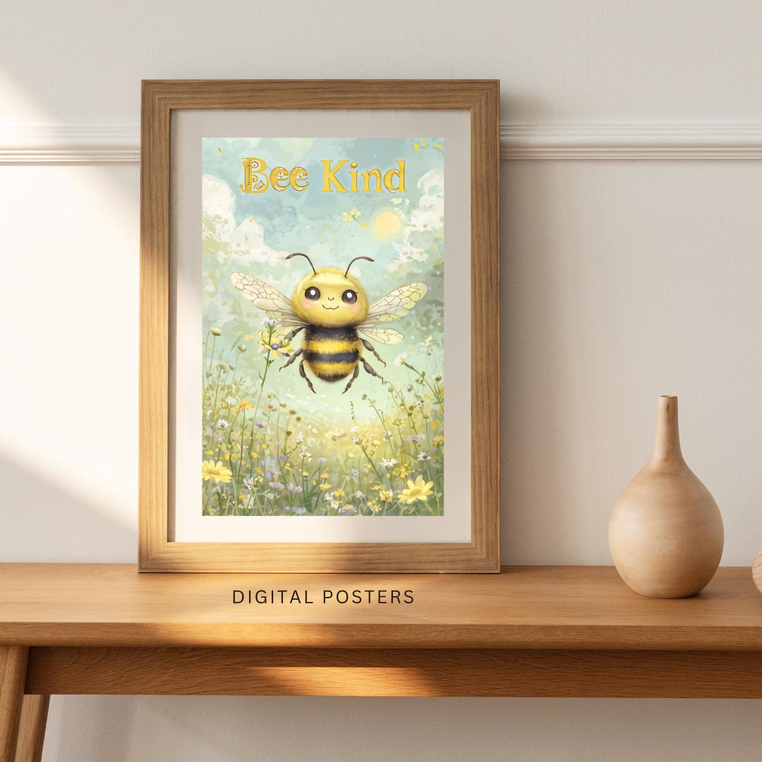 Nursery Decor| Cute Animal Art | Inspirational Wall Decor | Printable Positive Message