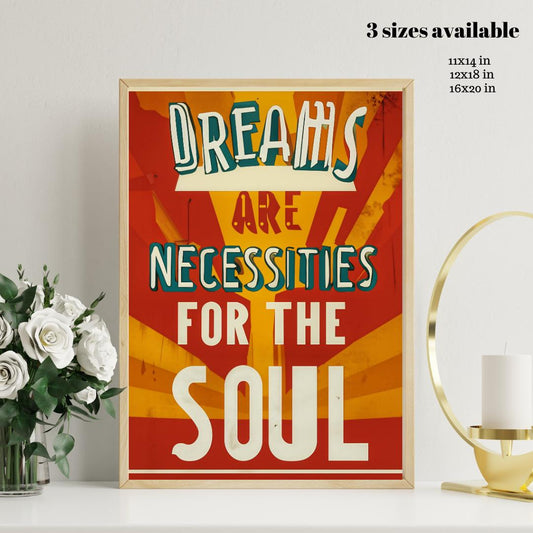 Retro Motivational Wall Art | Digital Download |