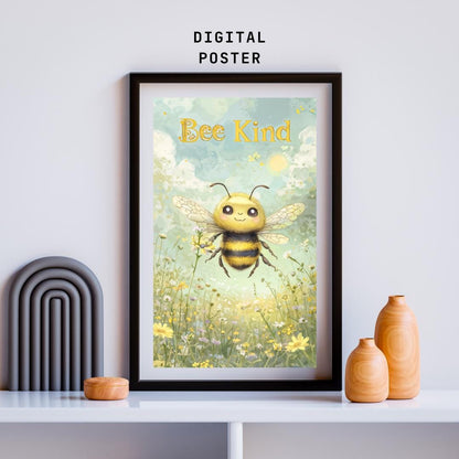 Nursery Decor| Cute Animal Art | Inspirational Wall Decor | Printable Positive Message